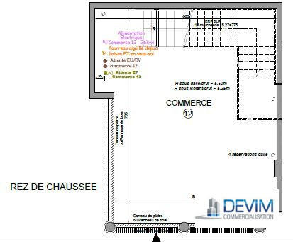 Local commercial - 73 m²