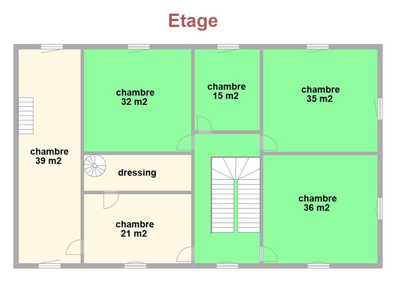 Maison - 370 m² - 11 pièces
