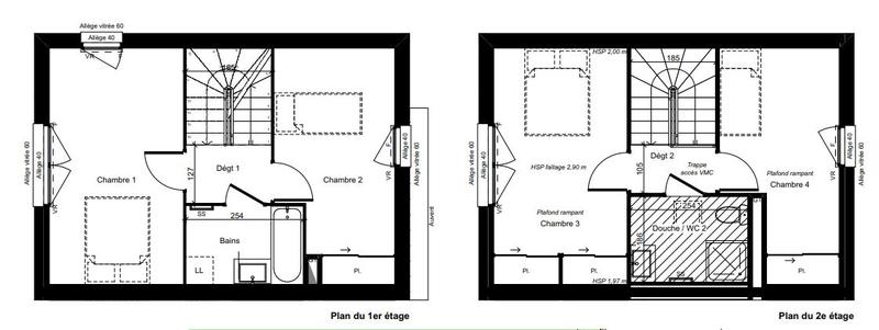 Maison - 100 m² - 5 pièces