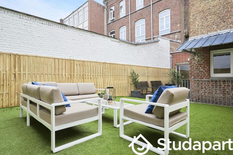 Chambre - 13 m² - 1 pièce