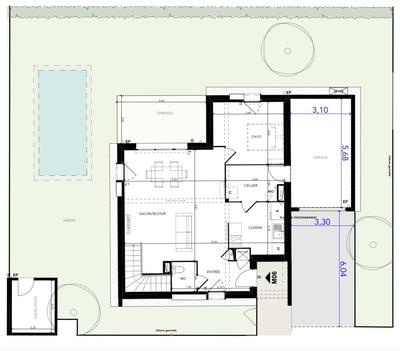 Maison - 119 m² - 5 pièces