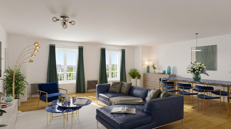 Appartement - 106 m² - 4 pièces