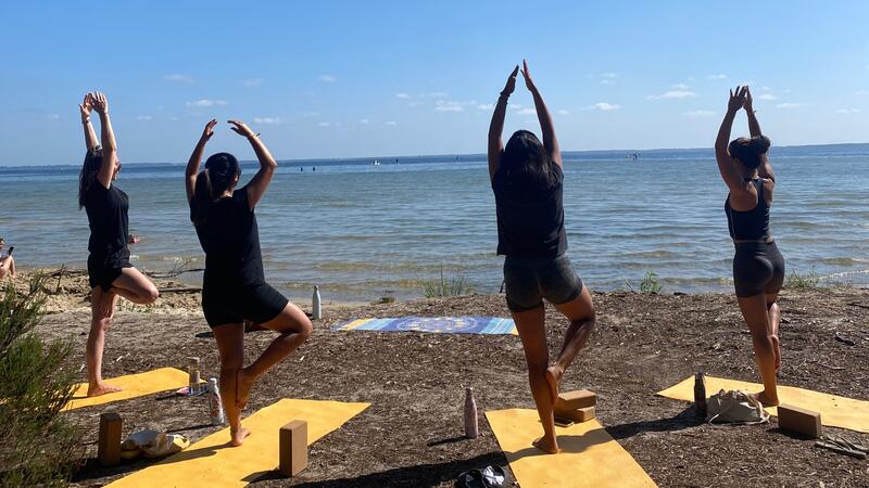 Stage yoga immersion en plein air