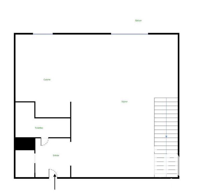 Duplex - 78 m² - 4 pièces