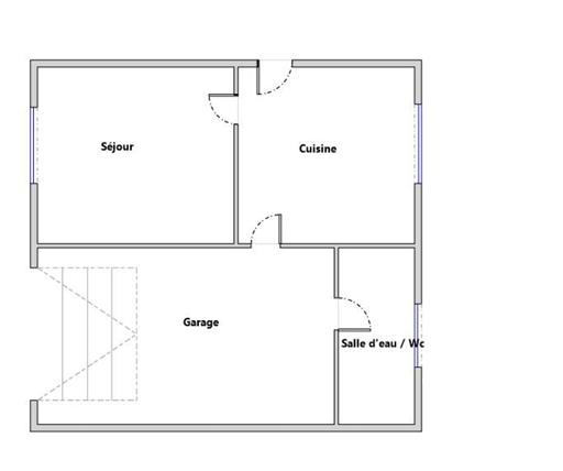 Maison - 92 m² - 6 pièces