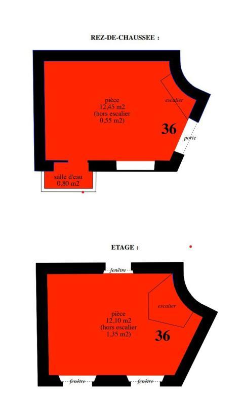 Maison - 25 m² - 2 pièces