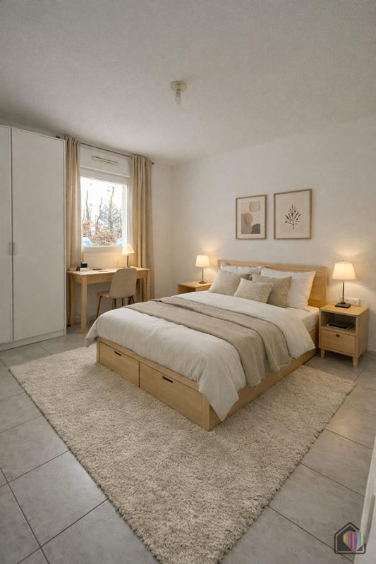 Appartement - 59 m² - 3 pièces