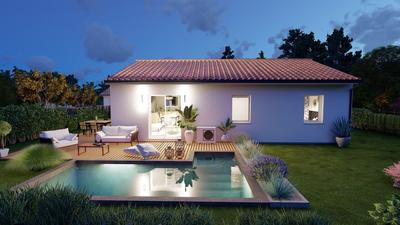 Maison - 80 m² - 4 pièces