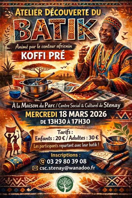 Atelier découverte du Batik