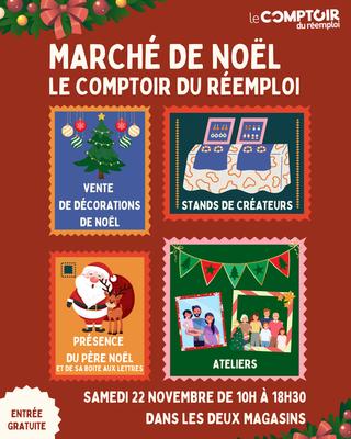Marché de noël - le comptoir du réemploi
