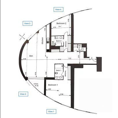 Appartement - 140 m² - 4 pièces