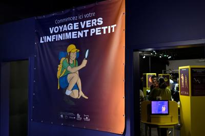 Exposition &quot;Voyage vers l'infiniment petit&quot; au Planétarium Ludiver