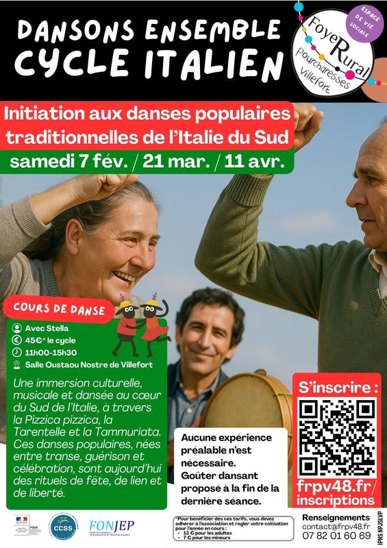 Dansons Ensemble : Cycle Italien