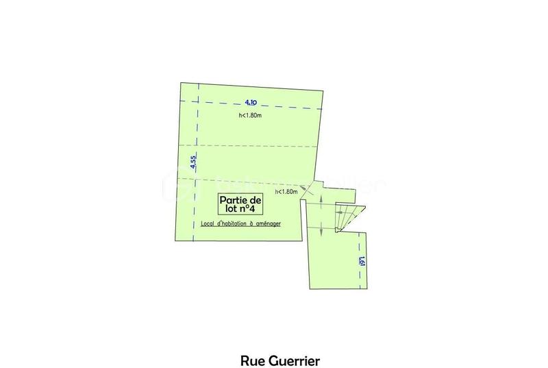 Duplex - 30 m² - 2 pièces