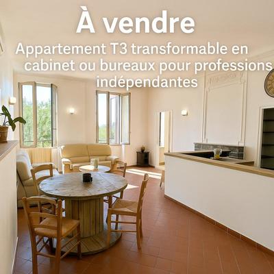 Bureau - 70 m² - 3 pièces