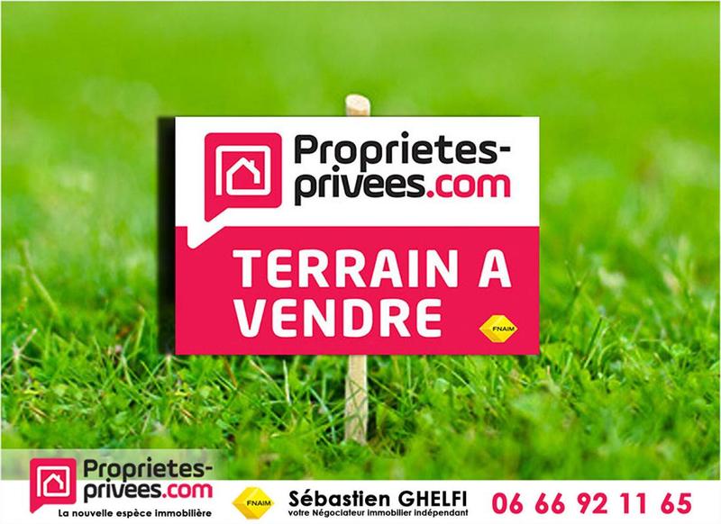 Terrain constructible - 1 726 m²