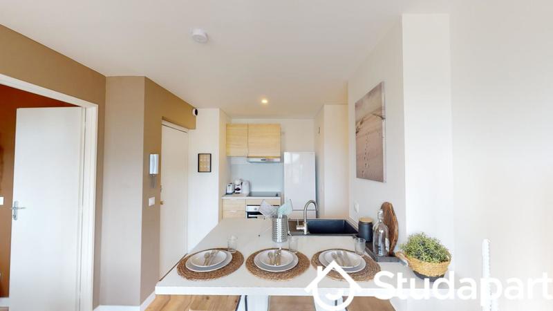 Chambre - 8 m² - 1 pièce