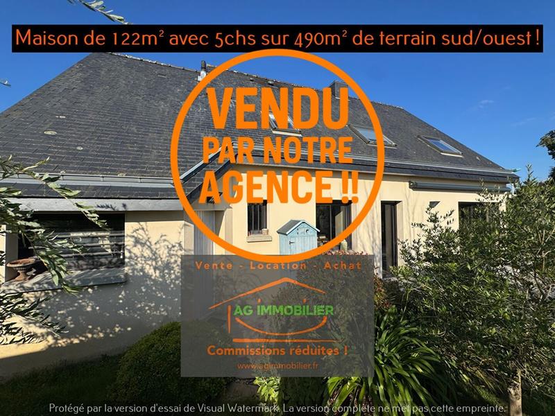 Maison - 122 m² - 7 pièces