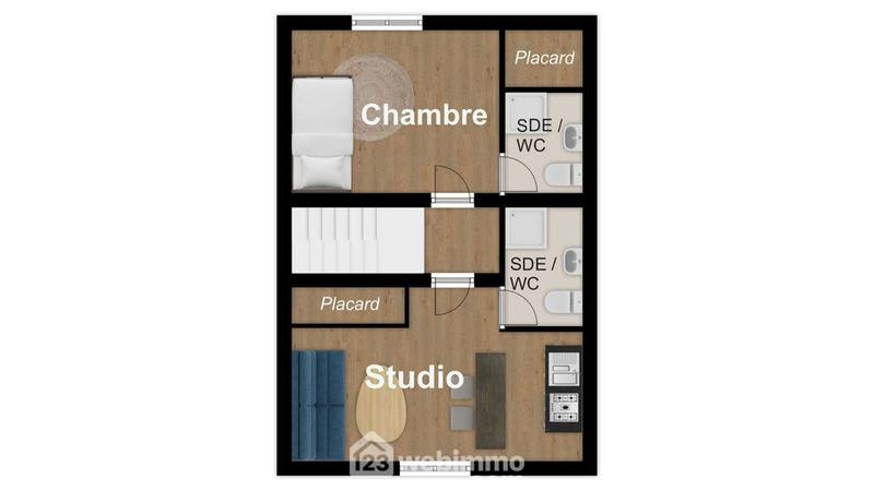 Appartement - 100 m² - 7 pièces