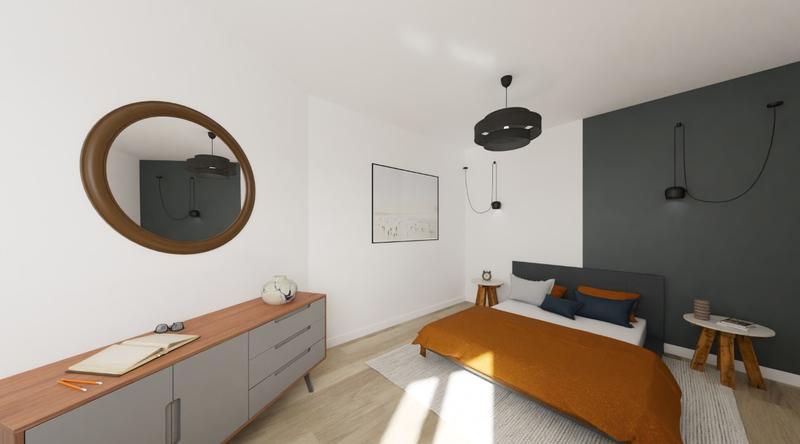 Appartement - 46 m² - 2 pièces