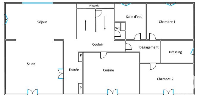 Maison - 169 m² - 7 pièces