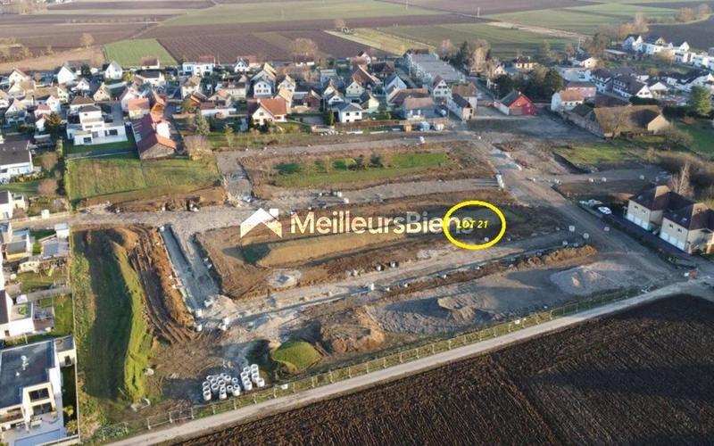 Terrain constructible - 391 m²