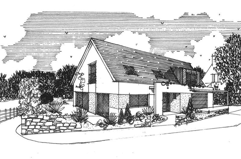 Maison contemporaine - 160 m² - 6 pièces