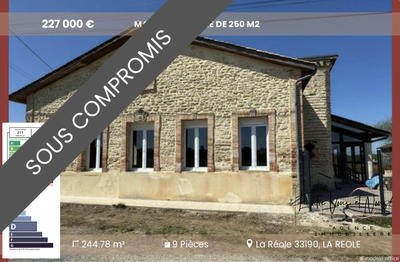 Maison ancienne - 245 m² - 9 pièces