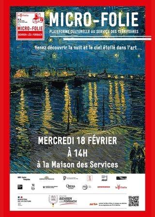 Micro-folie "la nuit et le ciel étoilé dans l'art"