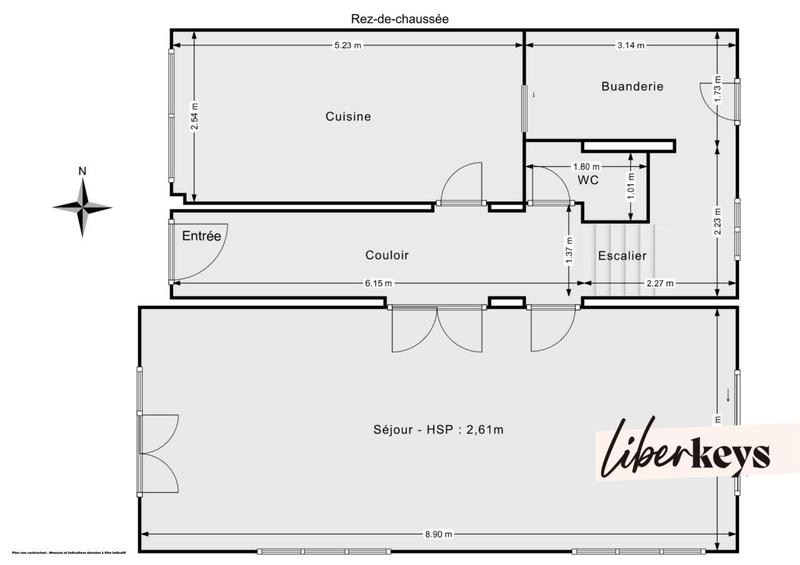 Maison - 116 m² - 5 pièces