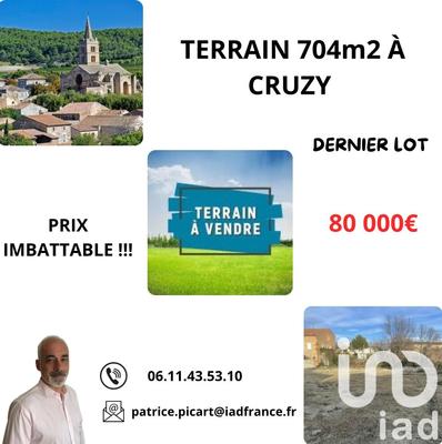 Terrain - 704 m²