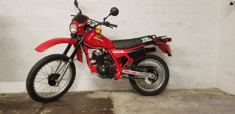Honda Xl 200 r honda 0200 Xlr 016