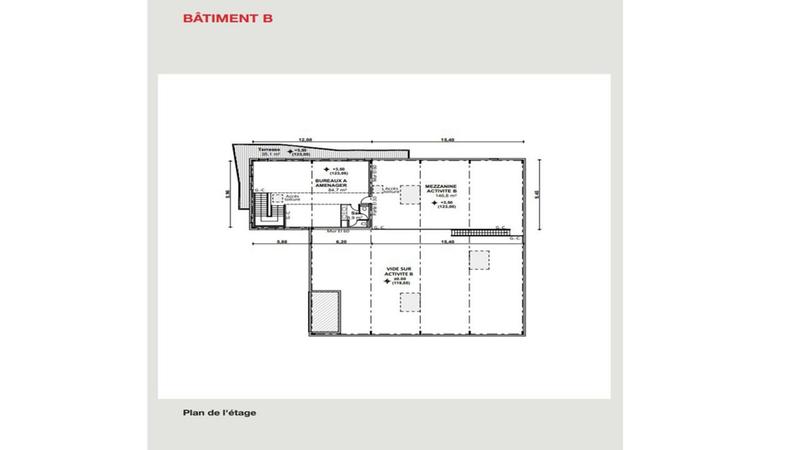 Local d'activité / Entrepôt - 918 m²