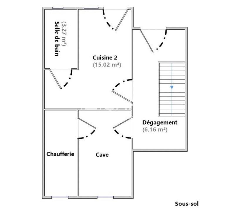Maison - 110 m² - 4 pièces