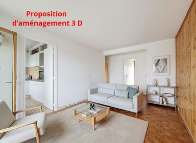 Appartement - 50 m² - 3 pièces