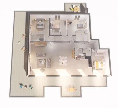 Appartement - 143 m² - 5 pièces