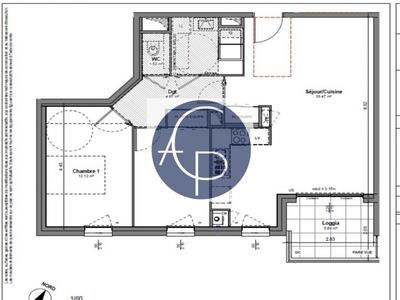Appartement - 66 m² - 3 pièces