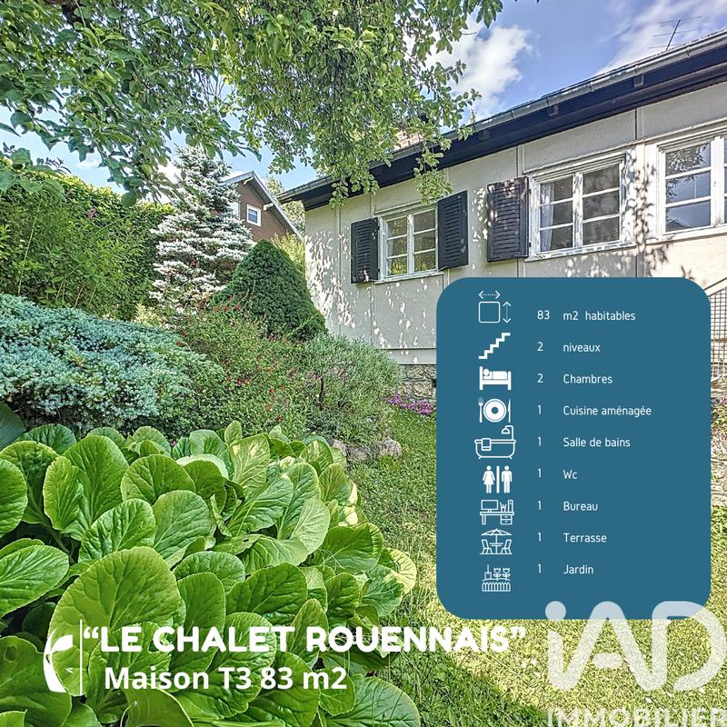 Maison - 85 m² - 3 pièces