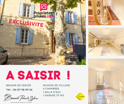 Maison de village - 115 m² - 6 pièces