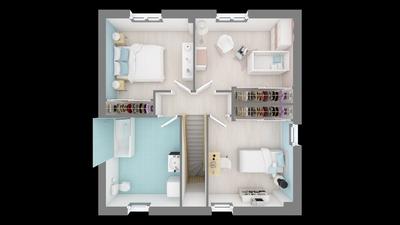 Maison - 90 m² - 4 pièces