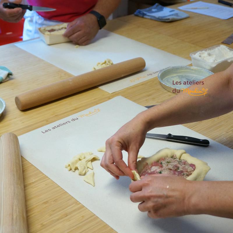 Pâté en croûte &amp; tourte de volaille | les ateliers du Moulin