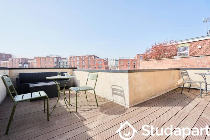 Chambre - 12 m² - 1 pièce