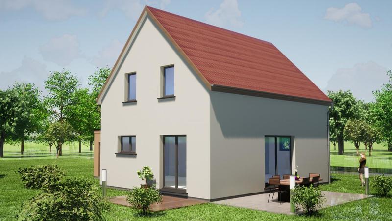 Maison - 90 m² - 5 pièces