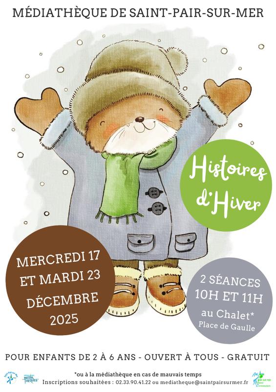 Lectures d'histoires autour de l'hiver