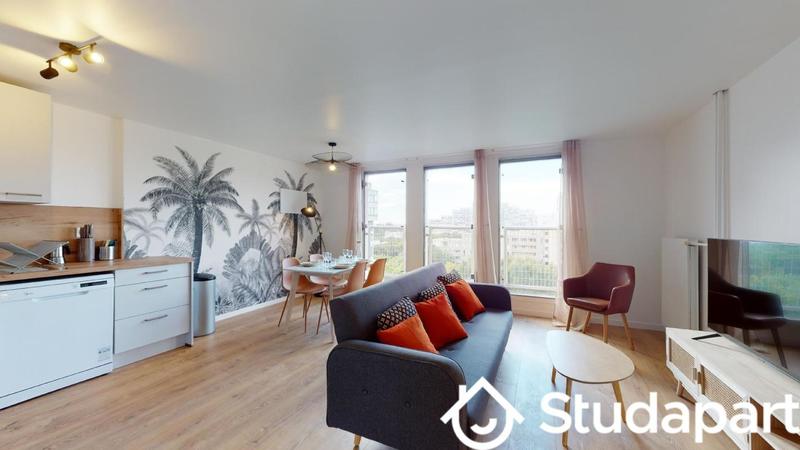 Chambre - 12 m² - 1 pièce