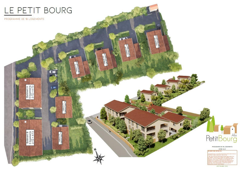 Appartement - 43 m² - 2 pièces