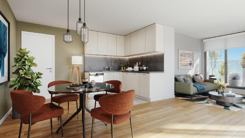 Appartement - 60 m² - 3 pièces