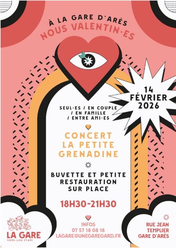Nous Valentin-es : Concert la petite grenadine