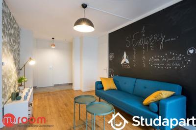 Chambre - 9 m² - 1 pièce