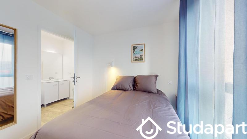 Chambre - 18 m² - 1 pièce